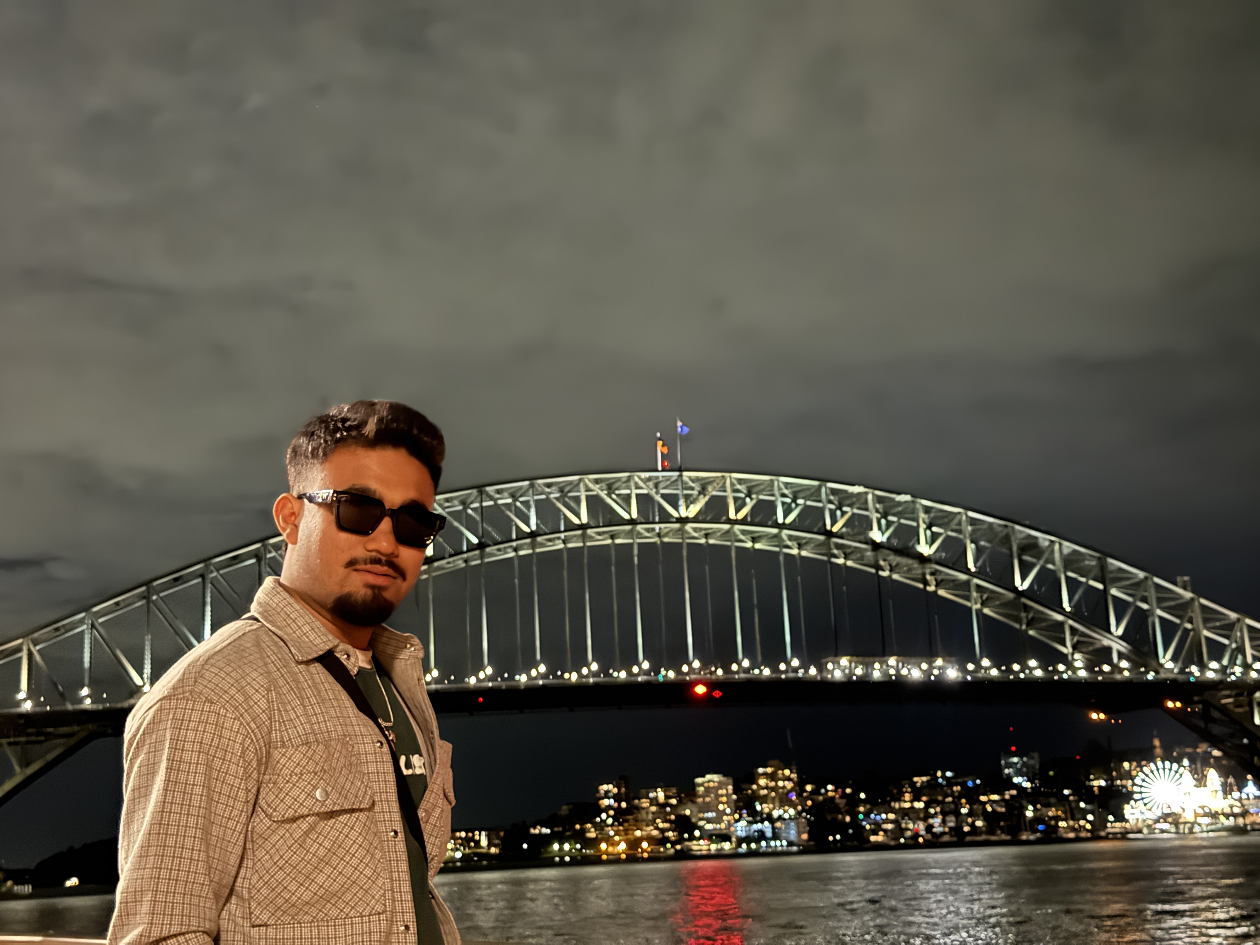 Sahil performing in Australia