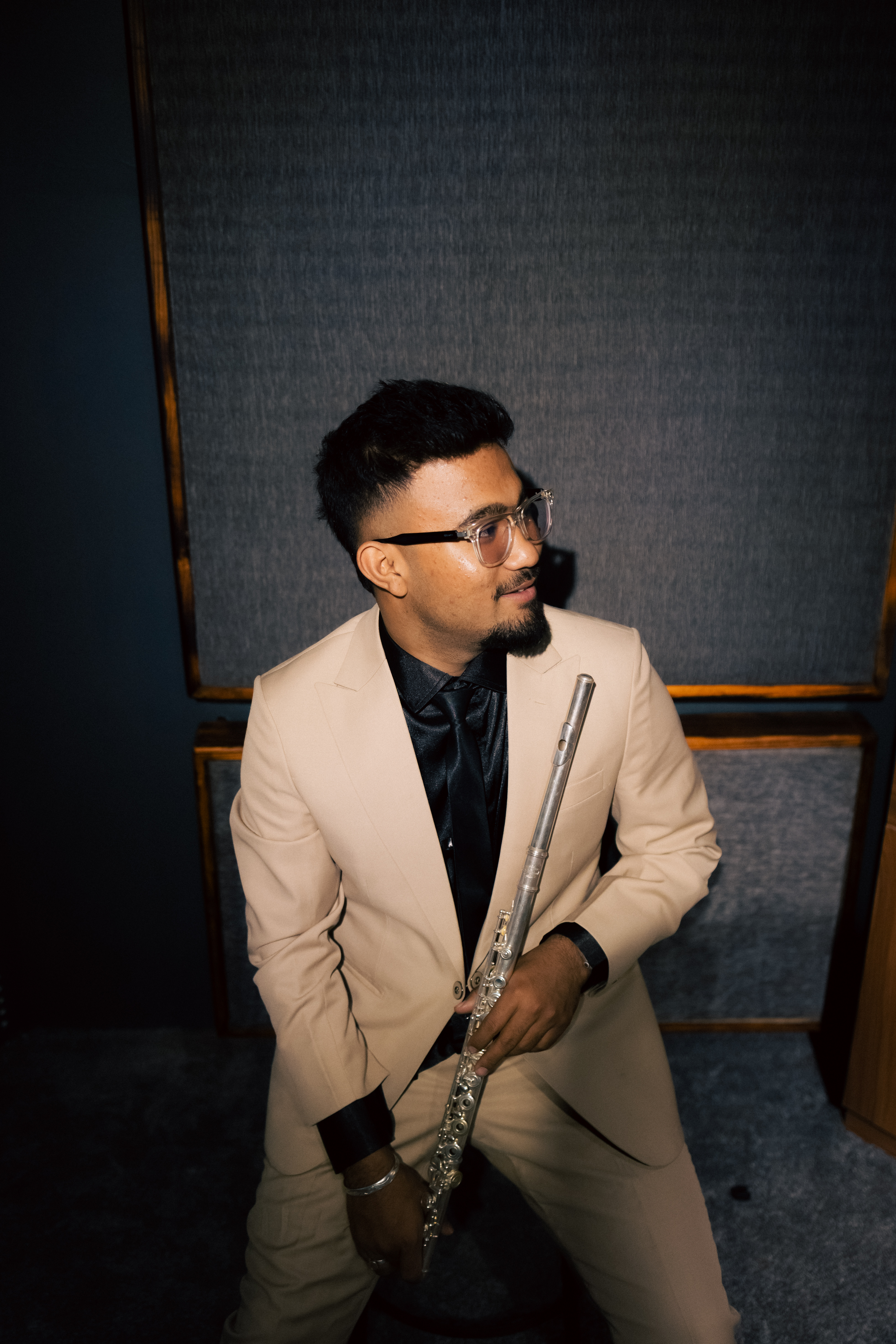 Sahil Dwaré with his flute